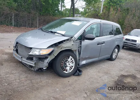 2016 Honda Odyssey Lx from USA, damaged, VIN 5FNRL5H25GB105730